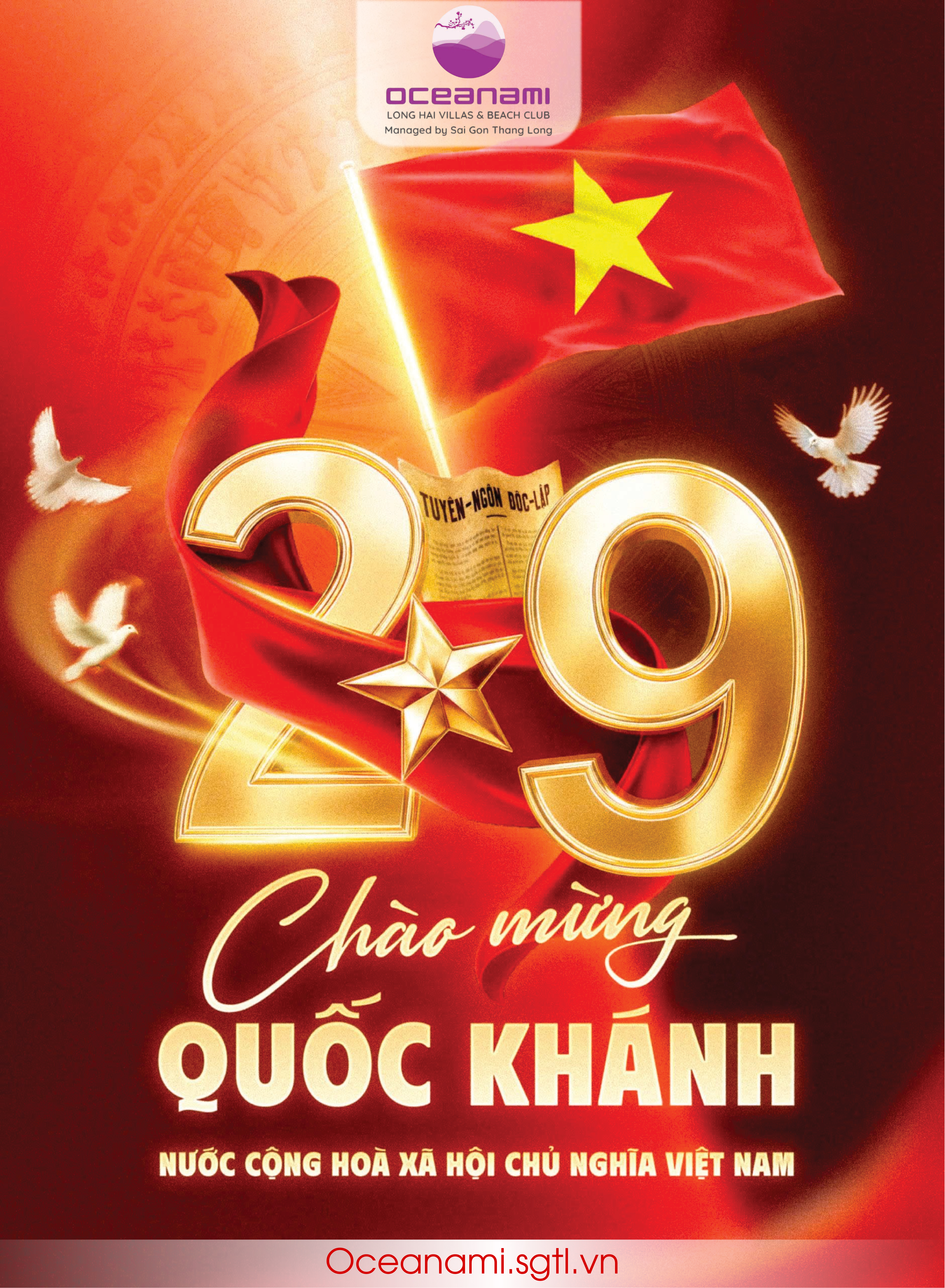 OCEANAMI CHÀO MỪNG 81 NĂM QUỐC KHÁNH VIỆT NAM 2/9